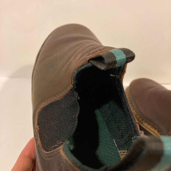 Georgia Boot Men’s Giant Romeo Brown Slip On Work Shoes Size 8 W - Picture 8 of 13